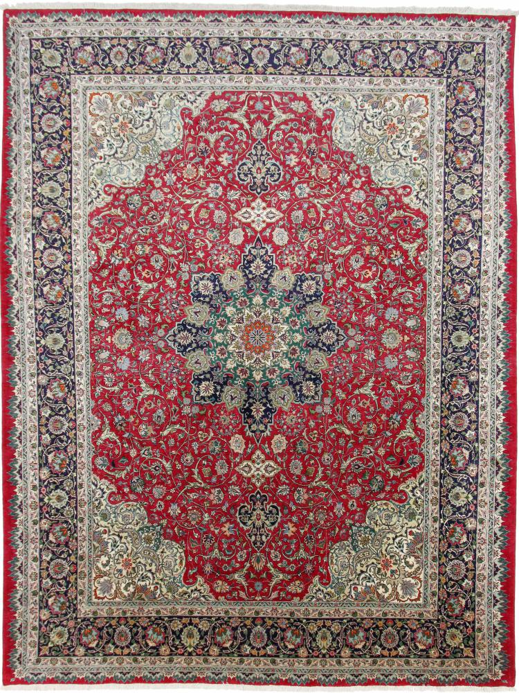 Tapete persa Tabriz 50Raj 388x296 388x296, Tapete persa Atado à mão