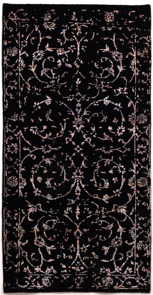 Tapis indien Sadraa 140x72 140x72, Tapis persan Noué à la main