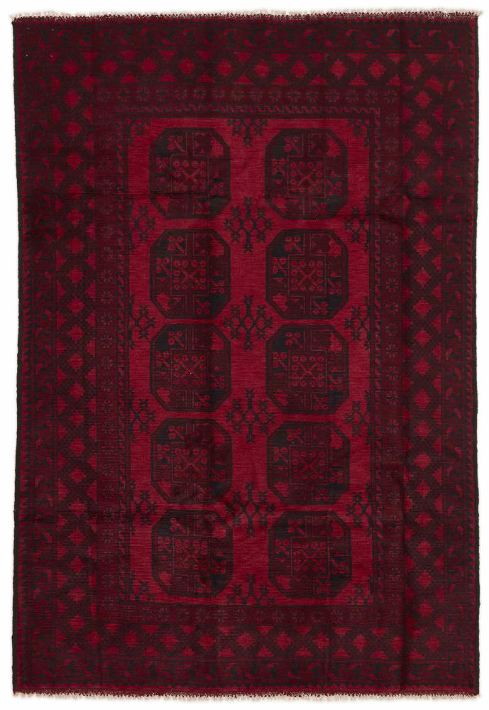 Tapete afegão Afegão Akhche 232x156 232x156, Tapete persa Atado à mão