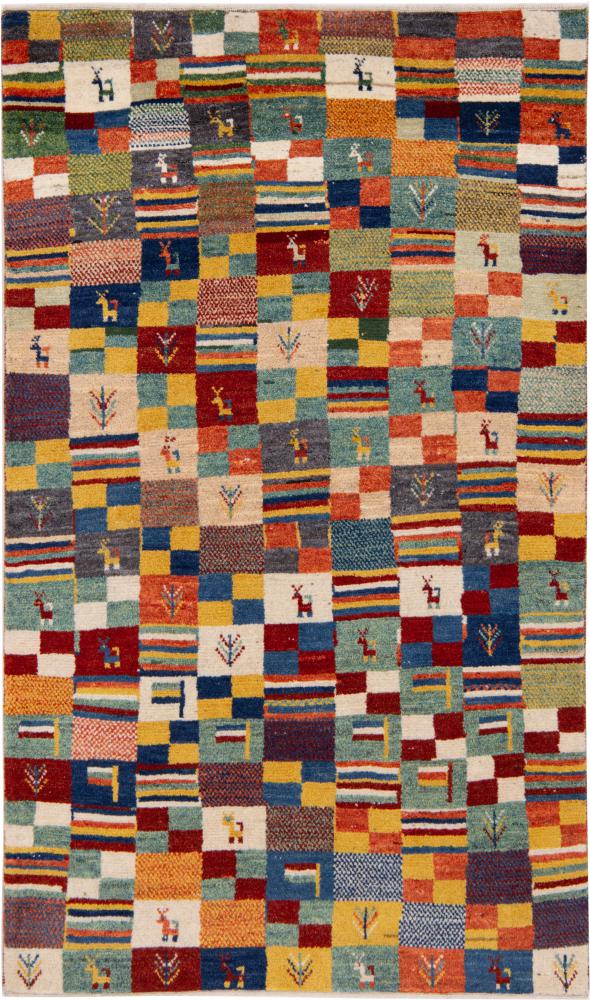 Persian Rug Persian Gabbeh Nomad 167x96 167x96, Persian Rug Knotted by hand