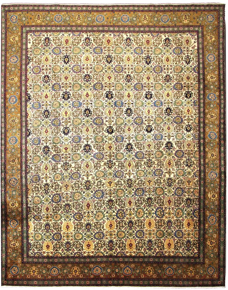 Tapete persa Tabriz 426x343 426x343, Tapete persa Atado à mão