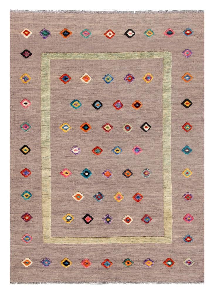 Alfombra afgana Kilim Afghan Nimbaft Edition 238x164 238x164, Alfombra persa Tejido a mano