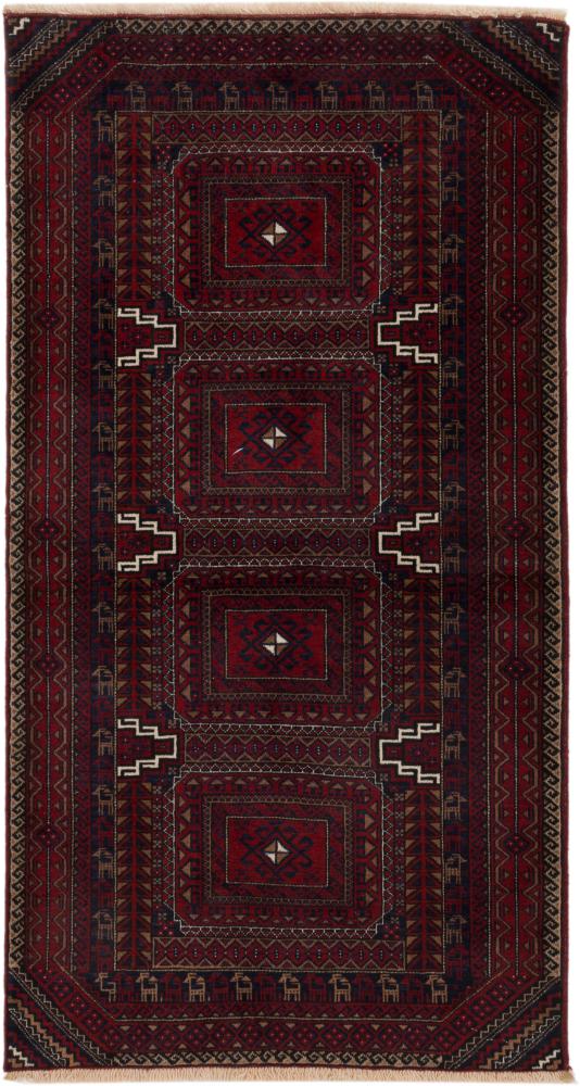Tappeto persiano Beluch 166x105 166x105, Tappeto persiano Annodato a mano