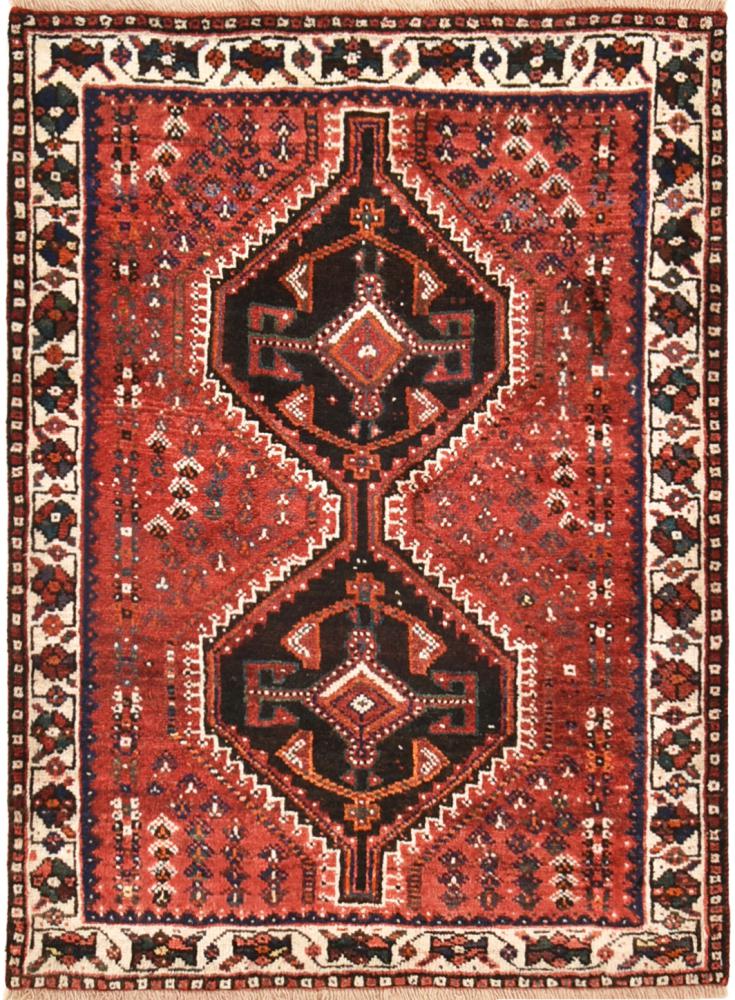 Tappeto persiano Shiraz 147x111 147x111, Tappeto persiano Annodato a mano