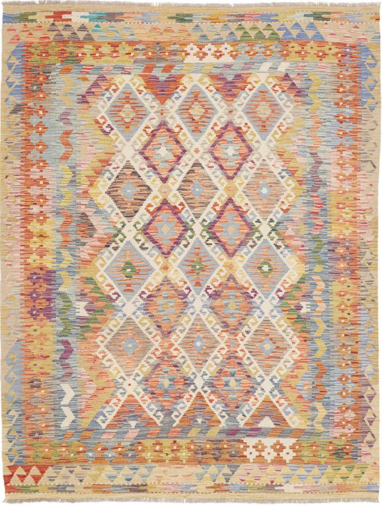 Afghanischer Teppich Kelim Afghan 201x152 201x152, Perserteppich Handgewebt