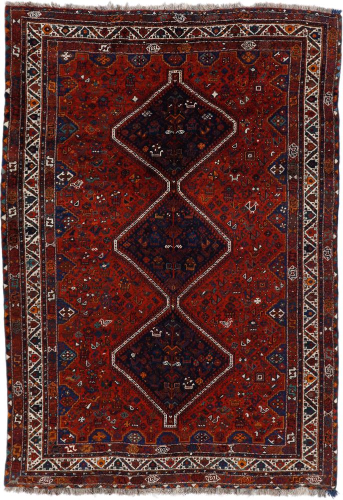 Persian Rug Shiraz 319x221 319x221, Persian Rug Knotted by hand