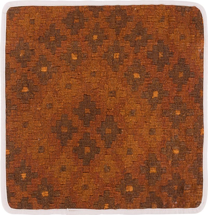 Afghanska mattan Kilim Afghan Kuddfodral 40x40 40x40, Persisk matta Knuten för hand