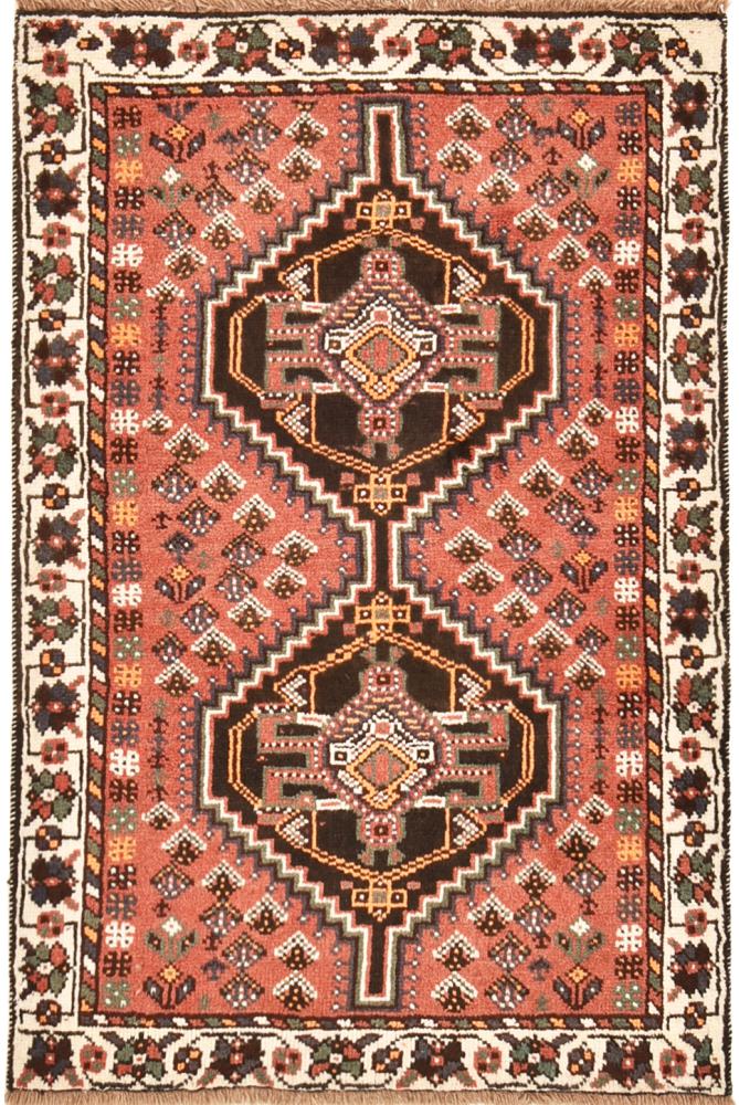 Tappeto persiano Shiraz 147x99 147x99, Tappeto persiano Annodato a mano