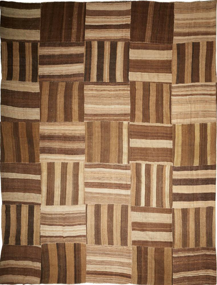 Tapete persa Kilim Fars Antigo 17'0"x14'1" 17'0"x14'1", Tapete persa Tecido à mão