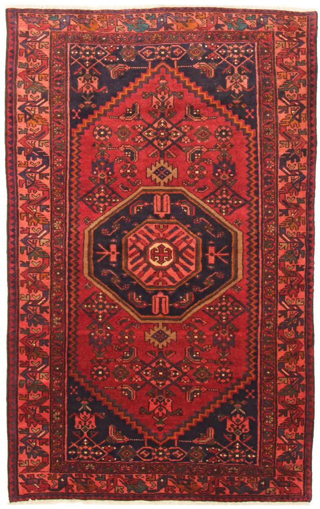 Persisk tæppe Zanjan 204x129 204x129, Persisk tæppe Knyttet i hånden