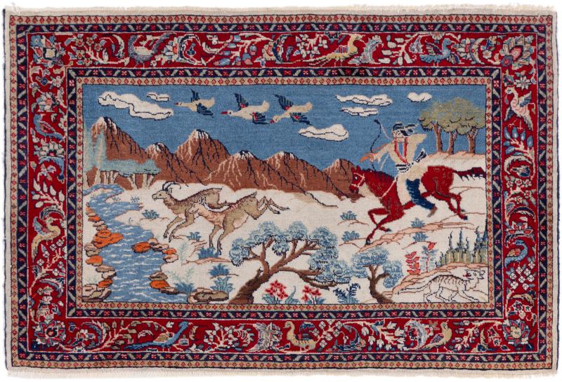 Covor persan Sarough 96x61 96x61, Covor persan Înnodat manual