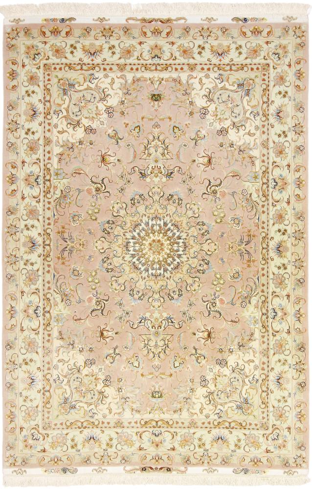 Persian Rug Tabriz 60Raj Signed Silk Warp 248x166 248x166, Persian Rug Knotted by hand