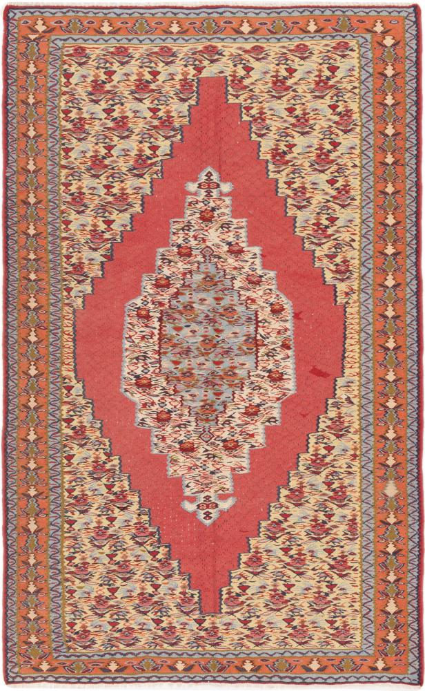 Persian Rug Kilim Senneh 237x147 237x147, Persian Rug Knotted by hand