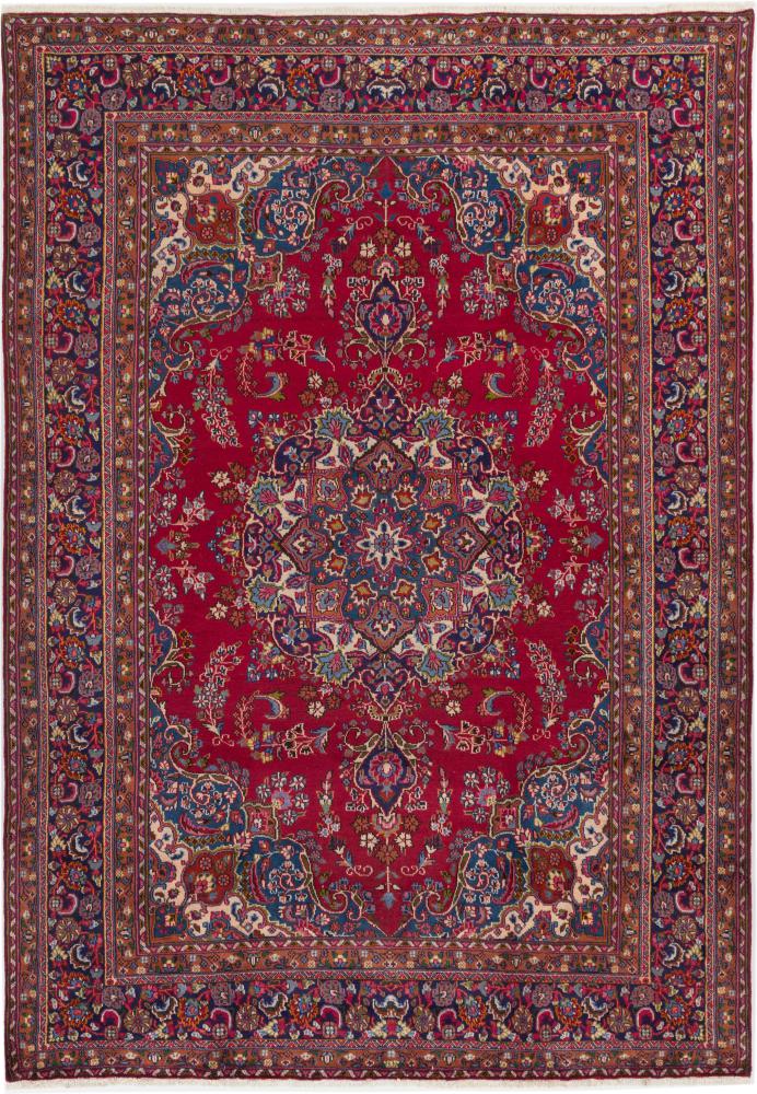 Persian Rug Mashad Vintage 350x245 350x245, Persian Rug Knotted by hand