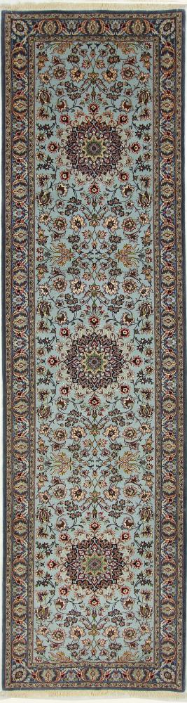 Tapete persa Isfahan Fio de Seda 314x84 314x84, Tapete persa Atado à mão