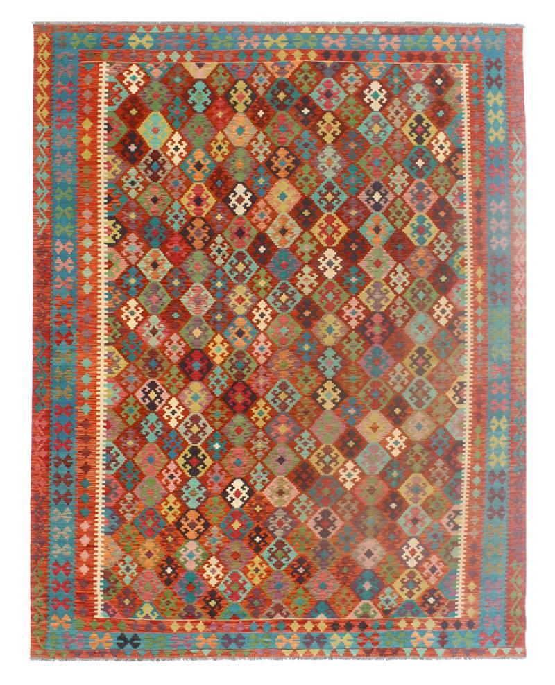 Tapis afghan Kilim Afghan 387x306 387x306, Tapis persan Tissé à la main