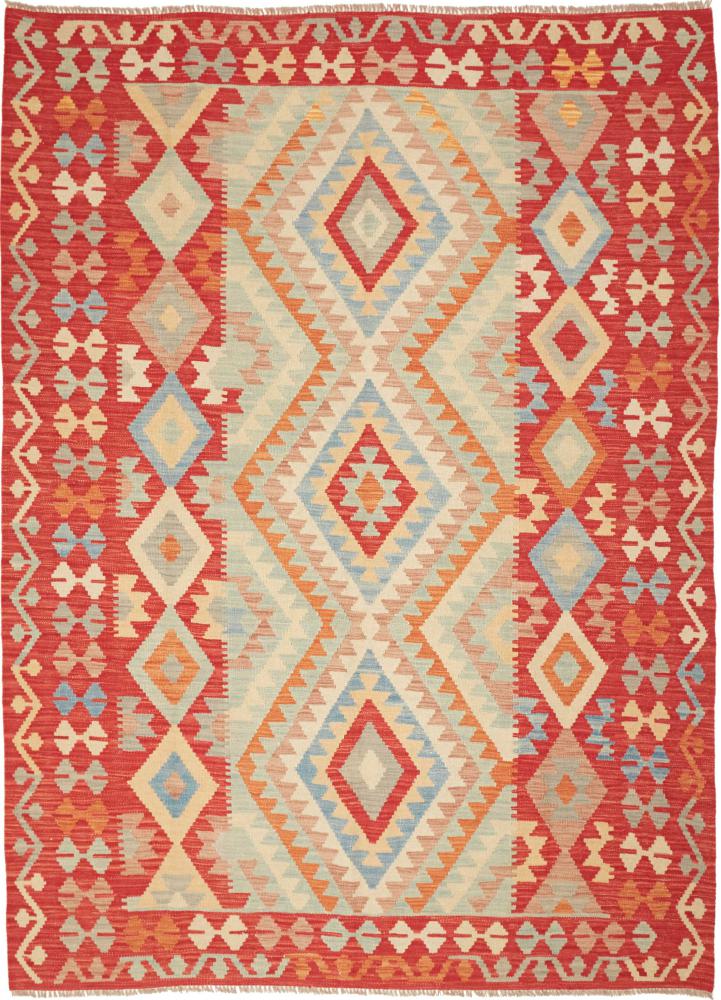 Afghan rug Kilim Afghan 244x178 244x178, Persian Rug Woven by hand
