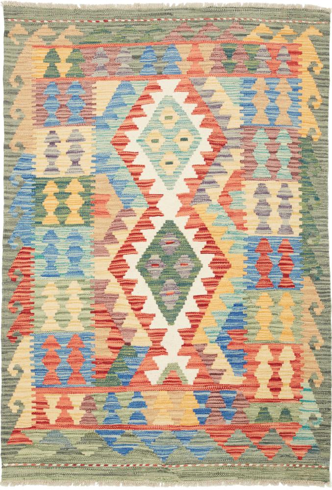 Dywan afgański Kilim  Afghan 149x104 149x104, Dywan perski Ręcznie tkane