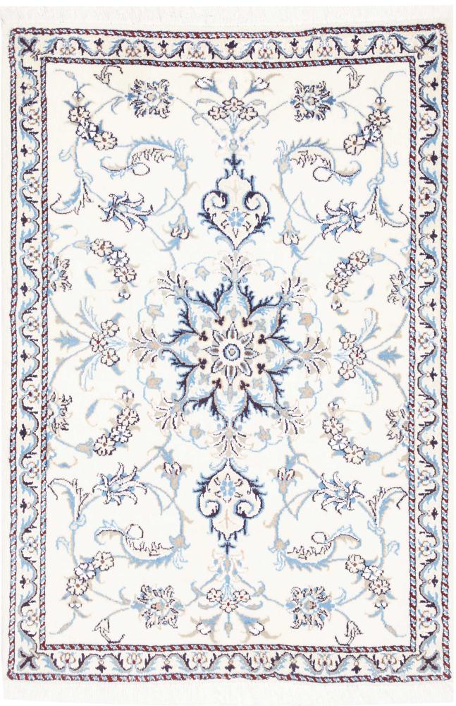 Persisk tæppe Nain 134x89 134x89, Persisk tæppe Knyttet i hånden