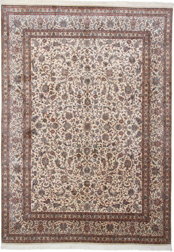 Indisk teppe Kashmir Silke 338x243 338x243, Persisk teppe Knyttet for hånd