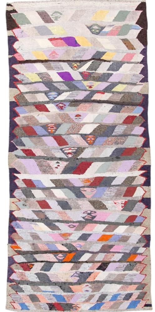 Covor persan Chilim Fars Antic 281x129 281x129, Covor persan Lucrate de mână