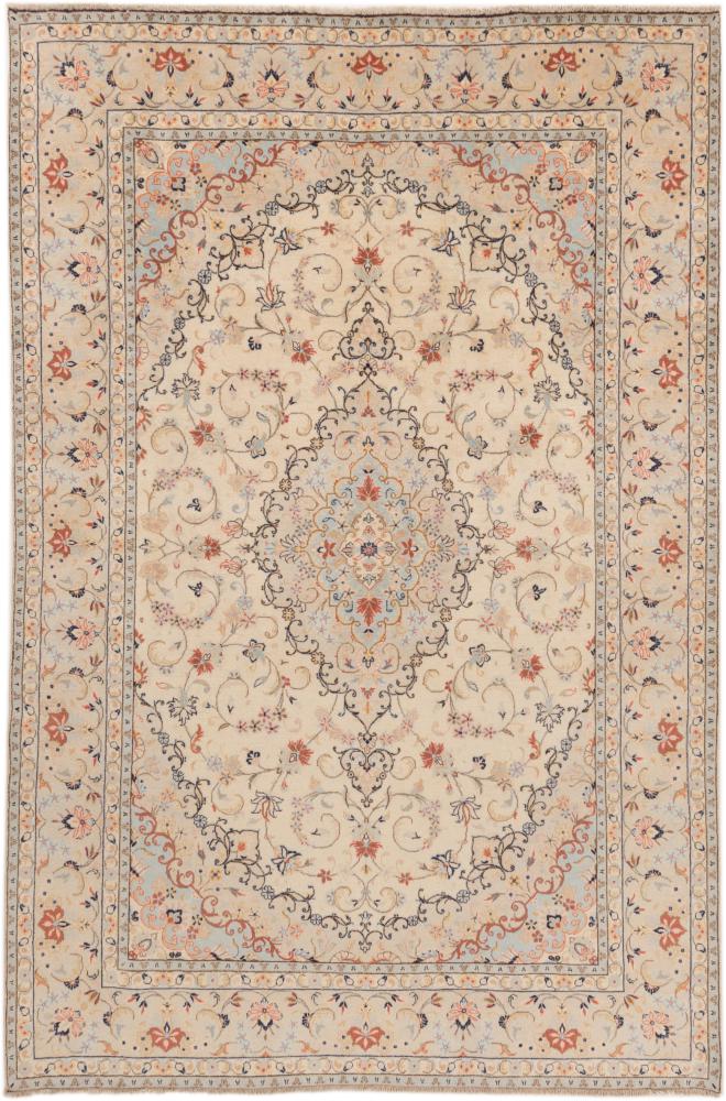 Tapete persa Yazd 291x194 291x194, Tapete persa Atado à mão