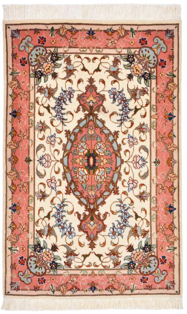 Tapete persa Tabriz 50Raj 90x59 90x59, Tapete persa Atado à mão