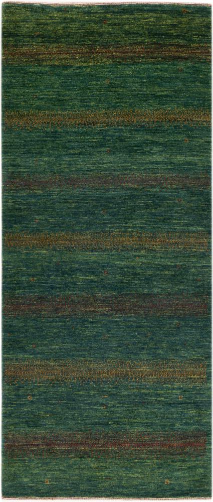 Tapis persan Persan Gabbeh Loribaft Atash 195x81 195x81, Tapis persan Noué à la main
