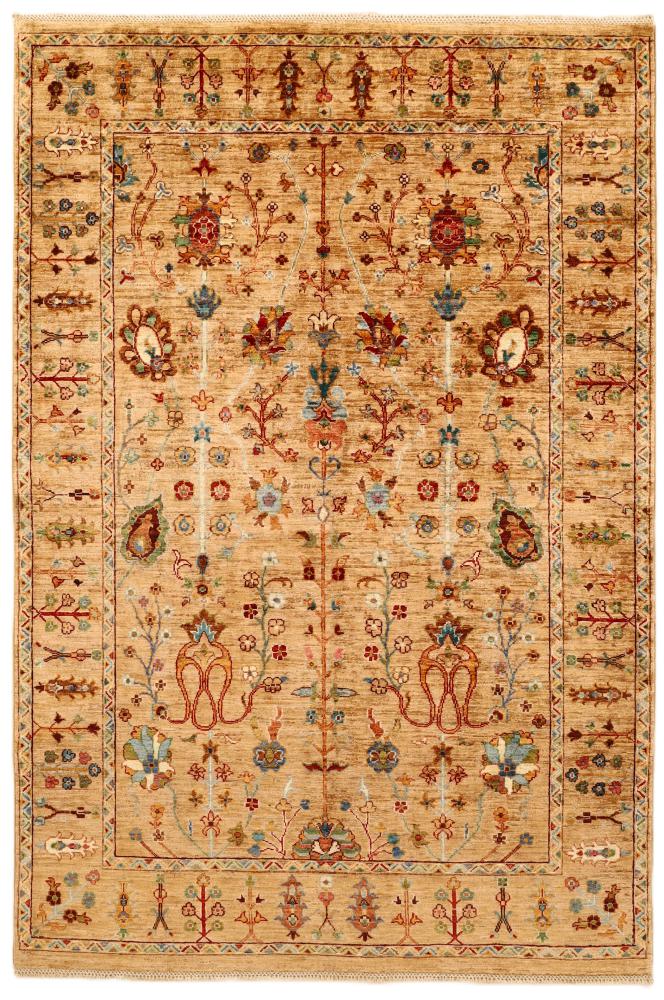 Afghansk tæppe Arijana Klassik 231x156 231x156, Persisk tæppe Knyttet i hånden