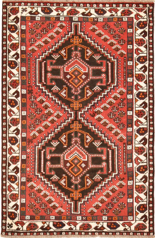 Perserteppich Shiraz 158x104 158x104, Perserteppich Handgeknüpft