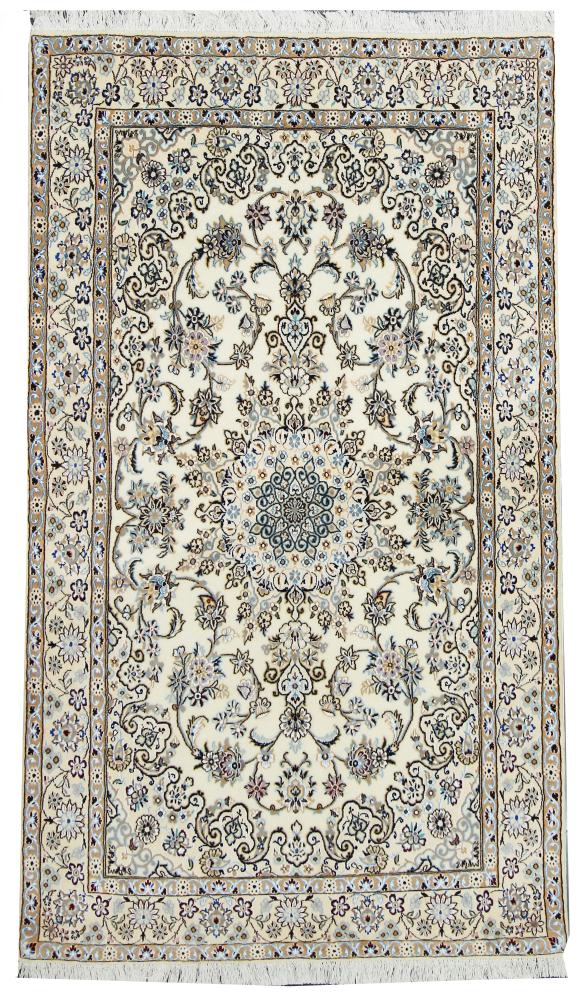Tapis persan Naïn 9La 213x127 213x127, Tapis persan Noué à la main