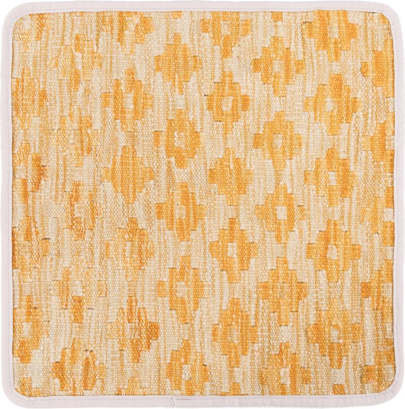 Afghan rug Kilim Afghan Cushion Cover 40x40 40x40, Persian Rug Knotted by hand