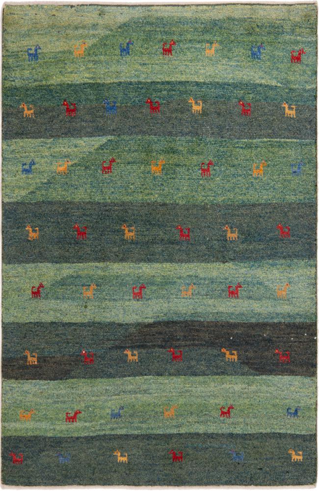 Persian Rug Persian Gabbeh Nomad 151x99 151x99, Persian Rug Knotted by hand