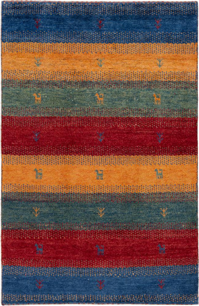 Tapis persan Persan Gabbeh Nomad 154x97 154x97, Tapis persan Noué à la main