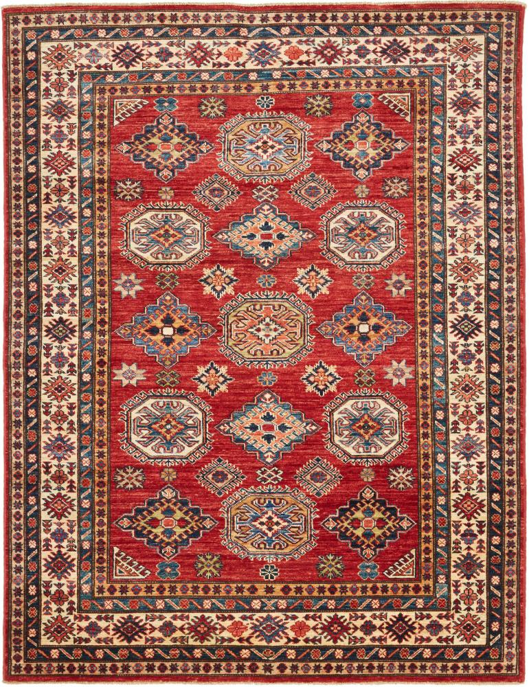 Tapete paquistanês Kazak 193x148 193x148, Tapete persa Atado à mão