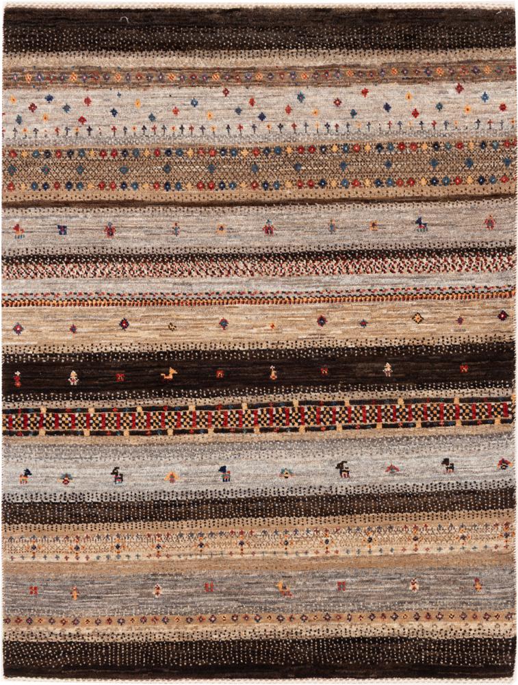 Perzisch tapijt Perzisch Gabbeh Loribaft Nowbaft 129x101 129x101, Perzisch tapijt Handgeknoopte