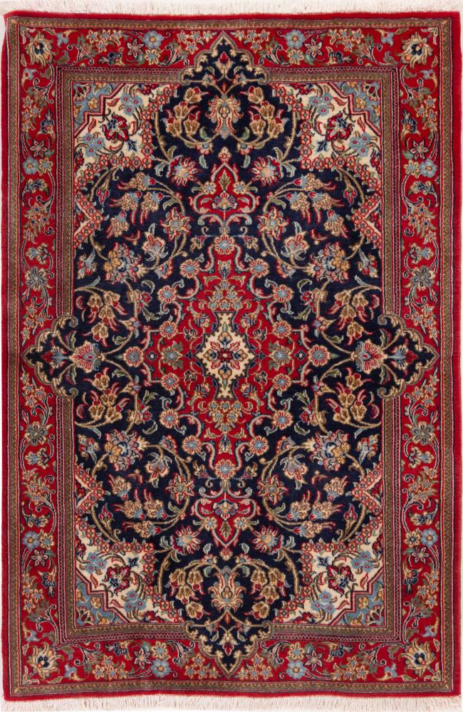 Tapis persan Ghom 146x99 146x99, Tapis persan Noué à la main