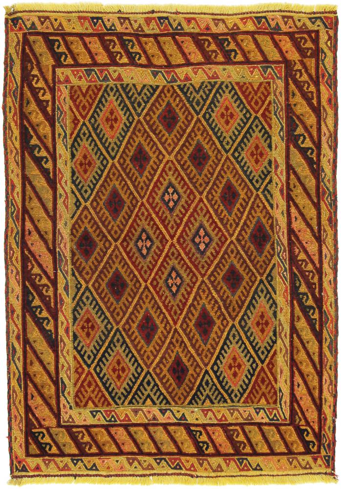 Afghan rug Kilim Afghan 110x81 110x81, Persian Rug Woven by hand