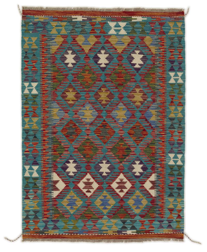 Afghan rug Kilim Afghan 4'8"x3'3" 4'8"x3'3", Persian Rug Woven by hand