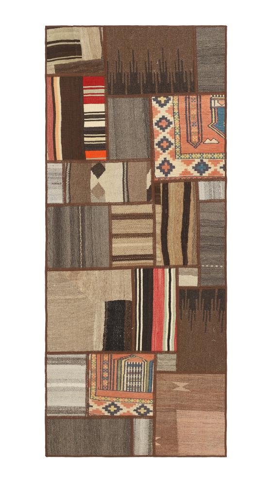 Perský koberec Kilim Patchwork 199x81 199x81, Perský koberec Ručně tkaný