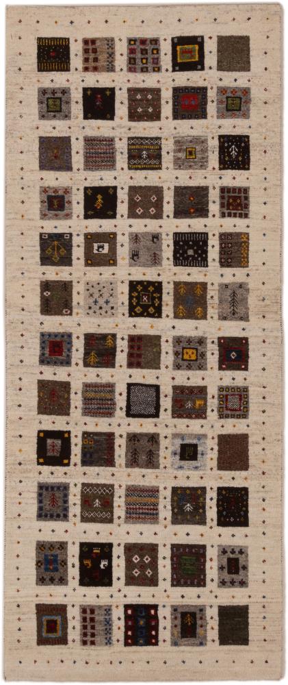 Persian Rug Persian Gabbeh Kashkuli 201x82 201x82, Persian Rug Knotted by hand