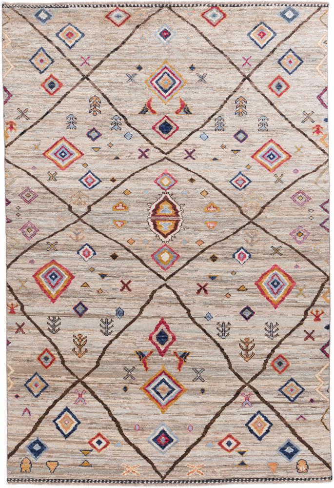 Afghan rug Berber Ela Design 274x190 274x190, Persian Rug Knotted by hand