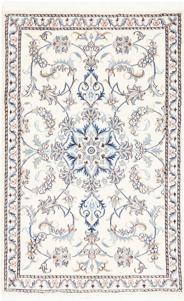 Alfombra persa Nain 139x87 139x87, Alfombra persa Anudado a mano