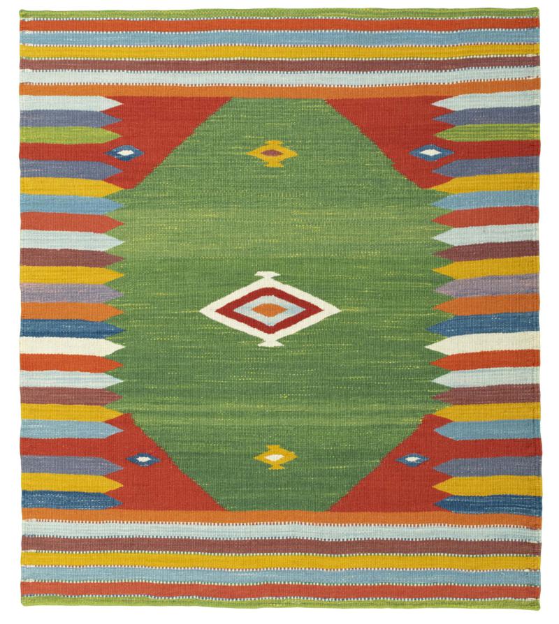 Tapis persan Elysian Delight 108x93 108x93, Tapis persan Tissé à la main