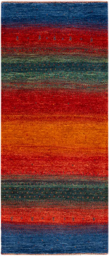 Tapete persa Persa Gabbeh Loribaft Atash 172x75 172x75, Tapete persa Atado à mão