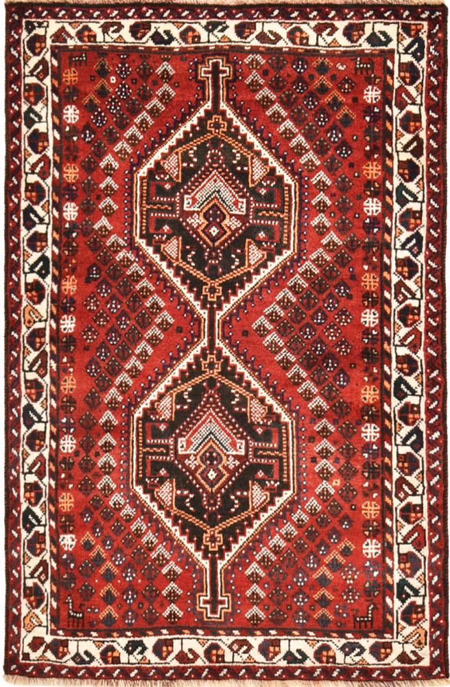 Persian Rug Shiraz 152x99 152x99, Persian Rug Knotted by hand