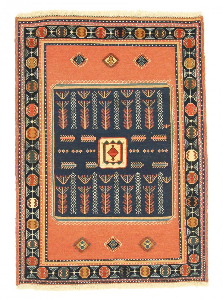 Tapete paquistanês Kilim Sirjan 142x100 142x100, Tapete persa Tecido à mão