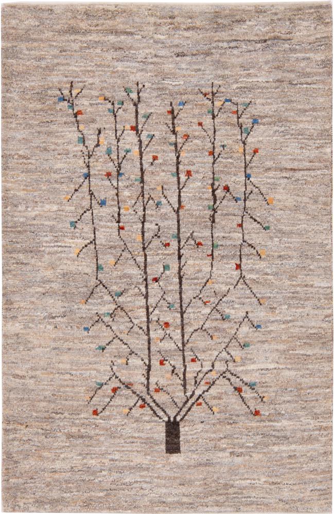 Persian Rug Persian Gabbeh Nomad 150x101 150x101, Persian Rug Knotted by hand