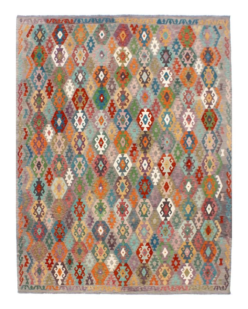 Alfombra afgana Kilim Afghan 394x316 394x316, Alfombra persa Tejido a mano