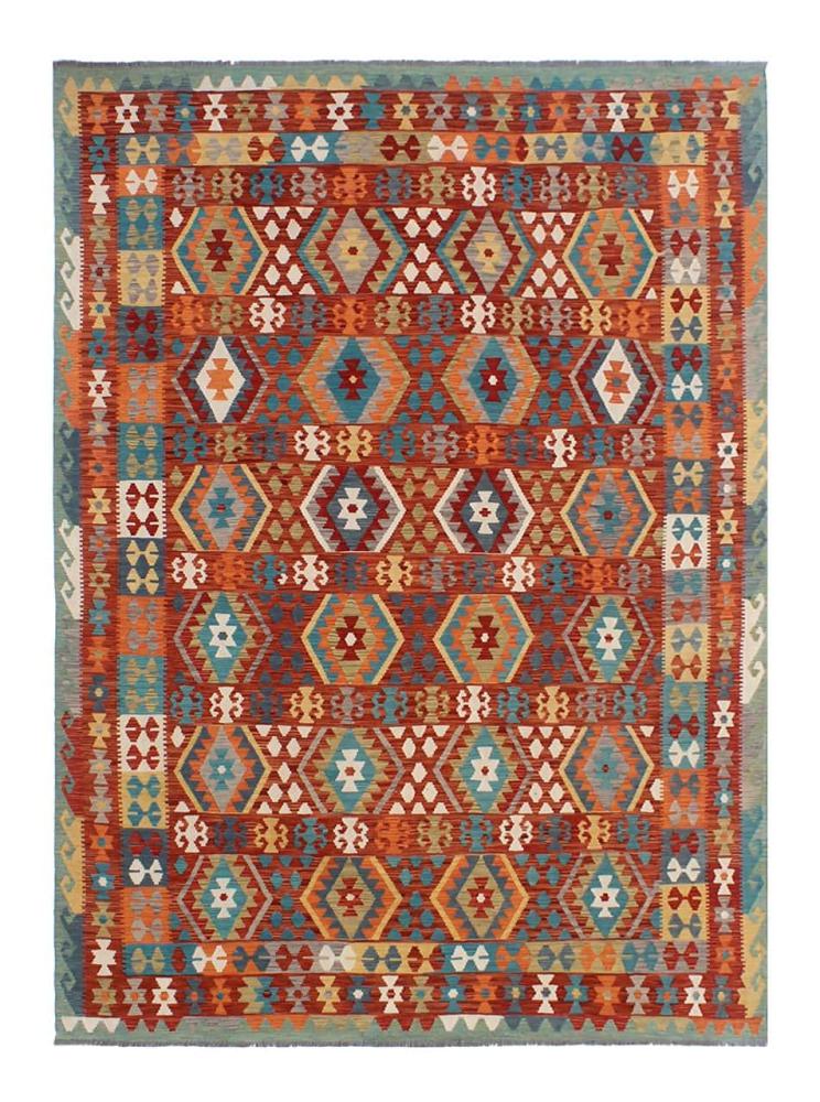 Afghan rug Kilim Afghan 11'6"x8'1" 11'6"x8'1", Persian Rug Woven by hand